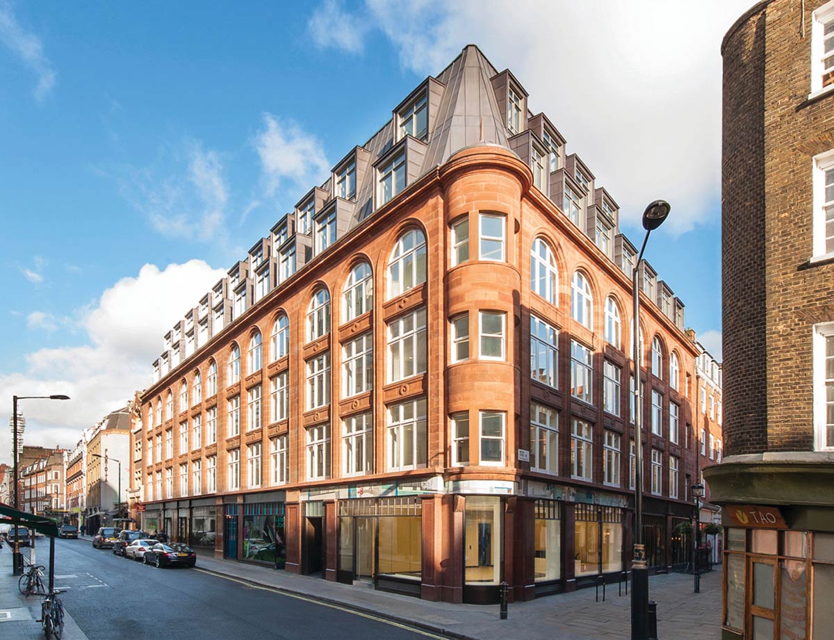 Wardour Street Building Restoration London